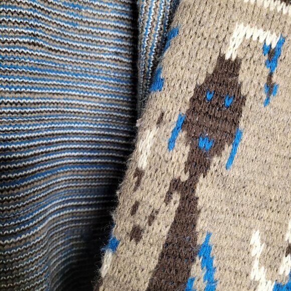 I love h81 forever 21 Womens Small Southwestern Aztec long line Cardigan sweater - Picture 8 of 12